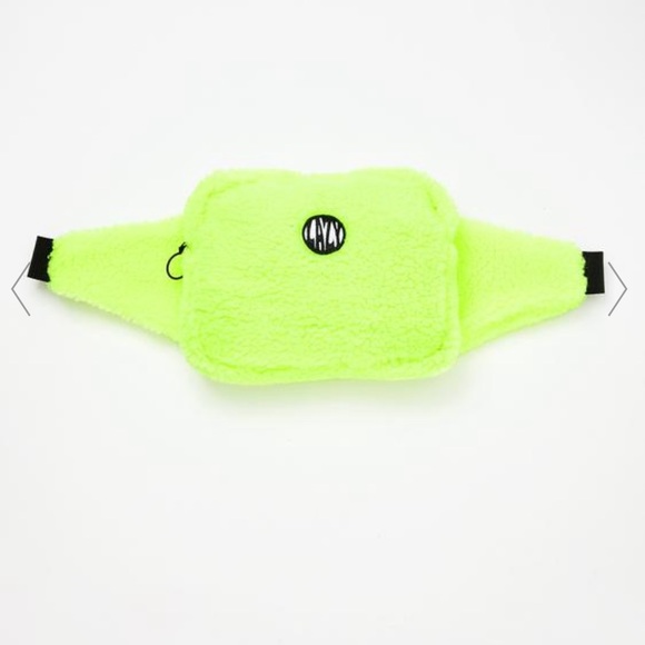New Lazy Oaf Neon Dreams Bum Bag - Picture 5 of 6